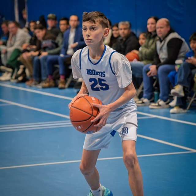 A Bronco at the free-throw line