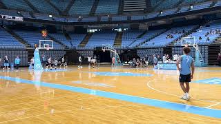 UNC Basketball: Media Day Fast Break Drill video thumbnail
